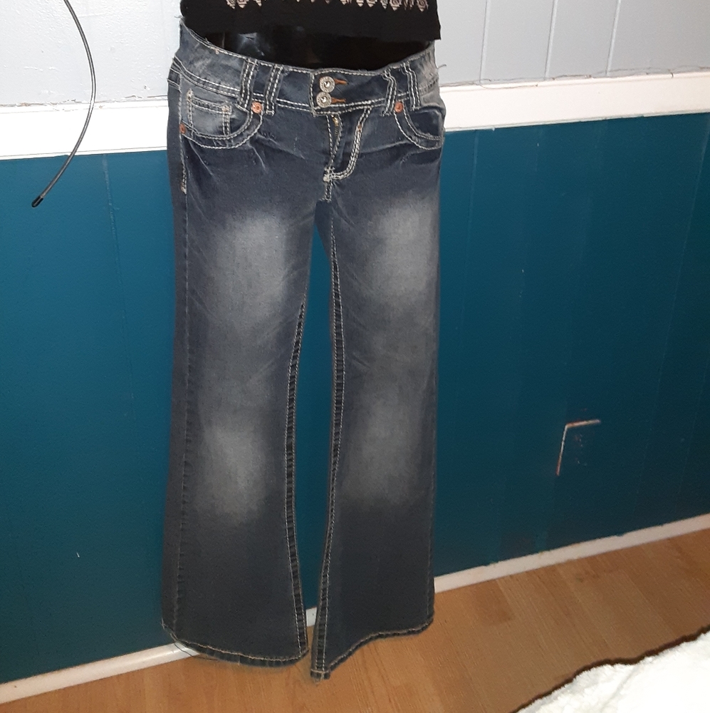 Flare leg jeans